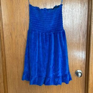 Vibrant Blue Sleeveless Dress